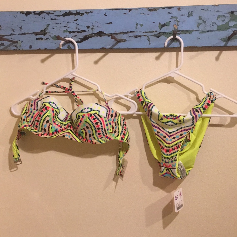 Mara Hoffman bikini set (includes bottom and top).